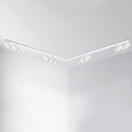 Brilagi - Reflektorska svjetiljka SELE LONG 8xGU10/30W/230V bijela