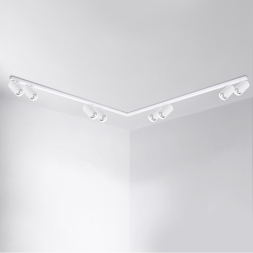 Brilagi - Reflektorska svjetiljka SELE LONG 8xGU10/30W/230V bijela