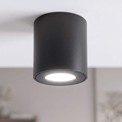 BRILAGI - Reflektorska svjetiljka za kupaonicu MIA 1xGU10/30W/230V 84x80 mm crna IP54