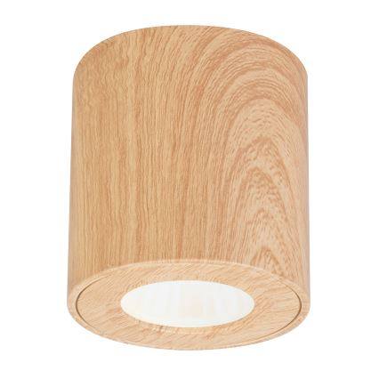 Brilagi - Reflektorska svjetiljka za kupaonicu MIA 1xGU10/30W/230V 84x80 mm dekor hrasta IP44