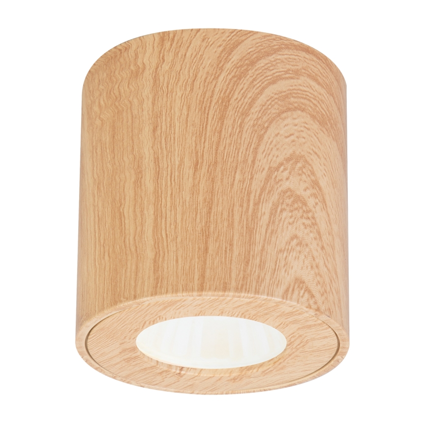 Brilagi - Reflektorska svjetiljka za kupaonicu MIA 1xGU10/30W/230V 84x80 mm dekor hrasta IP44