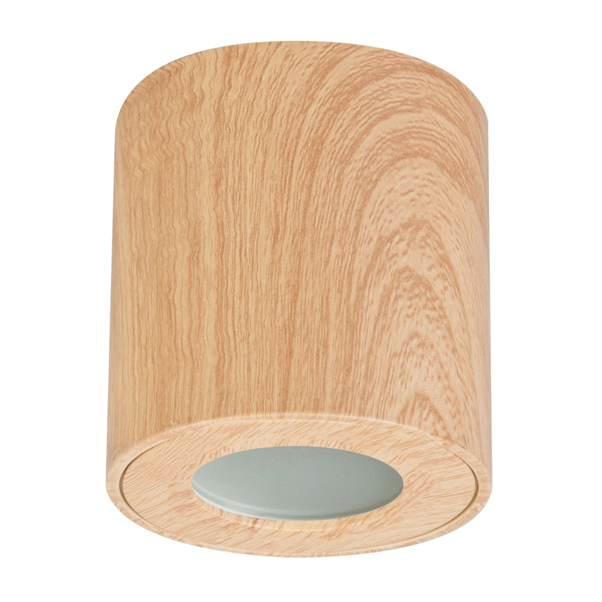Brilagi - Reflektorska svjetiljka za kupaonicu MIA 1xGU10/30W/230V 84x80 mm dekor hrasta IP44