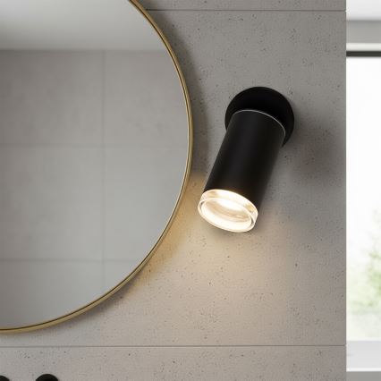 Brilagi - Reflektorska svjetiljka za kupaonicu SELE 1xGU10/30W/230V IP44 crna