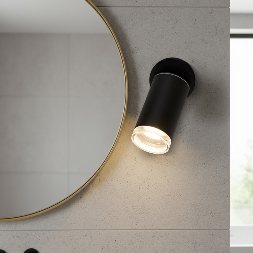 Brilagi - Reflektorska svjetiljka za kupaonicu SELE 1xGU10/30W/230V IP44 crna
