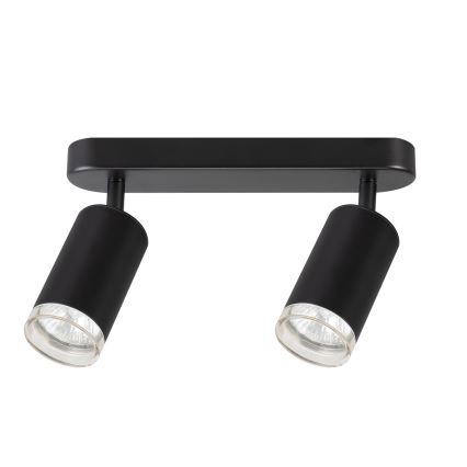 Brilagi - Reflektorska svjetiljka za kupaonicu SELE 2xGU10/30W/230V IP44 crna