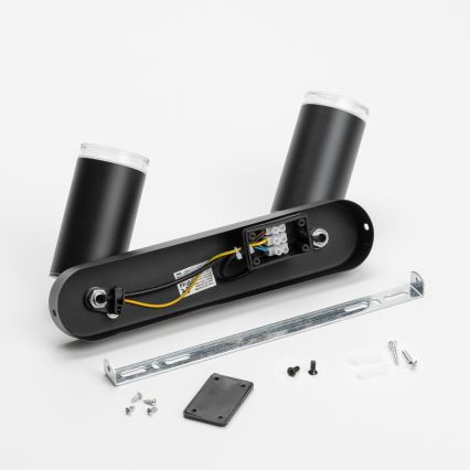 Brilagi - Reflektorska svjetiljka za kupaonicu SELE 2xGU10/30W/230V IP44 crna