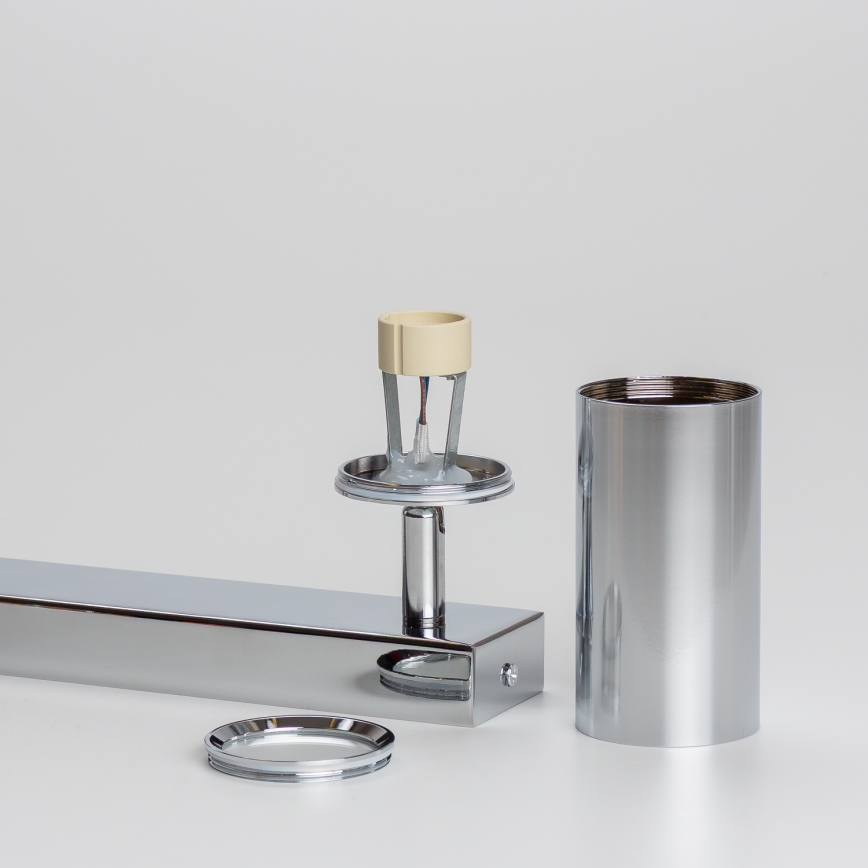 Brilagi - Reflektorska svjetiljka za kupaonicu SELE 2xGU10/30W/230V IP44 sjajni krom