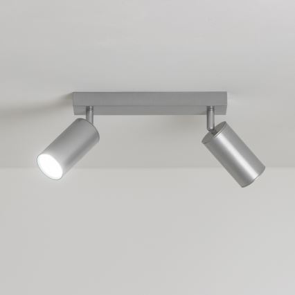Brilagi - Reflektorska svjetiljka za kupaonicu SELE 2xGU10/30W/230V IP44 srebrna