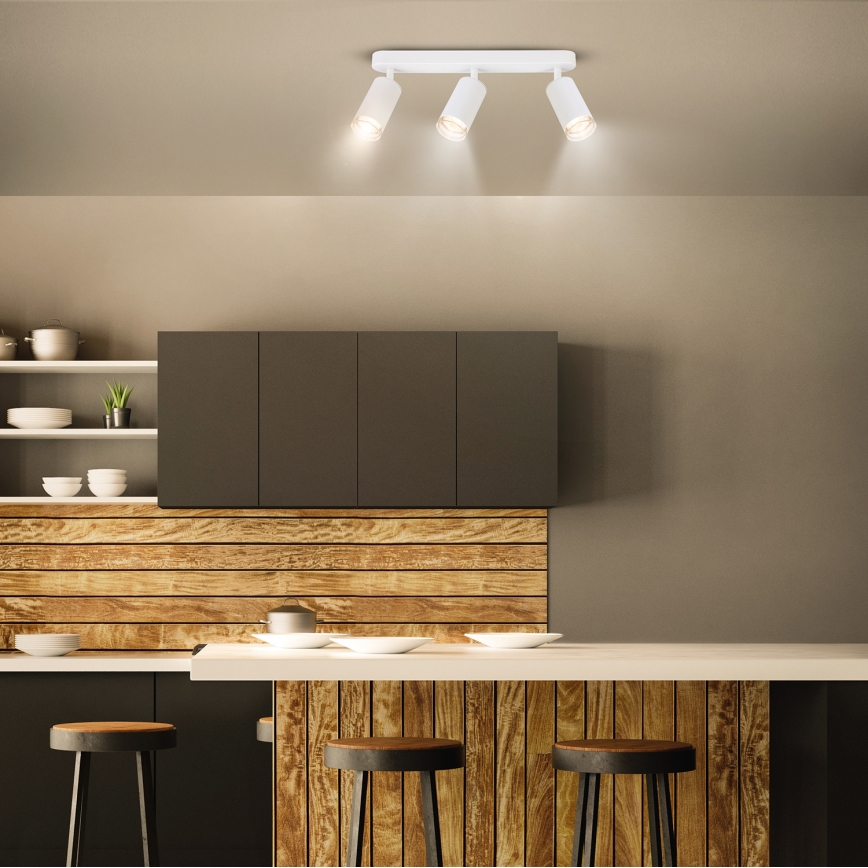Brilagi - Reflektorska svjetiljka za kupaonicu SELE 3xGU10/30W/230V IP44 bijela