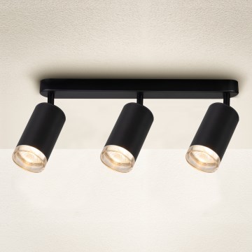 Brilagi - Reflektorska svjetiljka za kupaonicu SELE 3xGU10/30W/230V IP44 crna