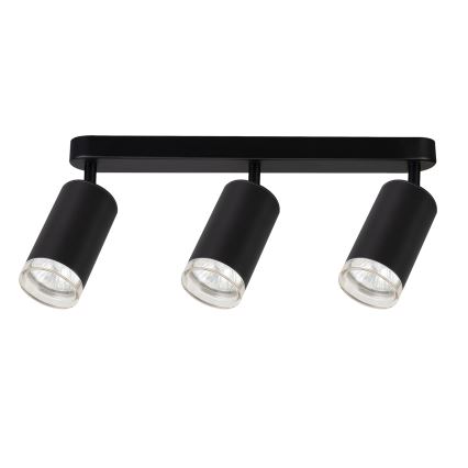 Brilagi - Reflektorska svjetiljka za kupaonicu SELE 3xGU10/30W/230V IP44 crna