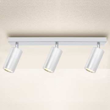 Brilagi - Reflektorska svjetiljka za kupaonicu SELE 3xGU10/30W/230V IP44 sjajni krom