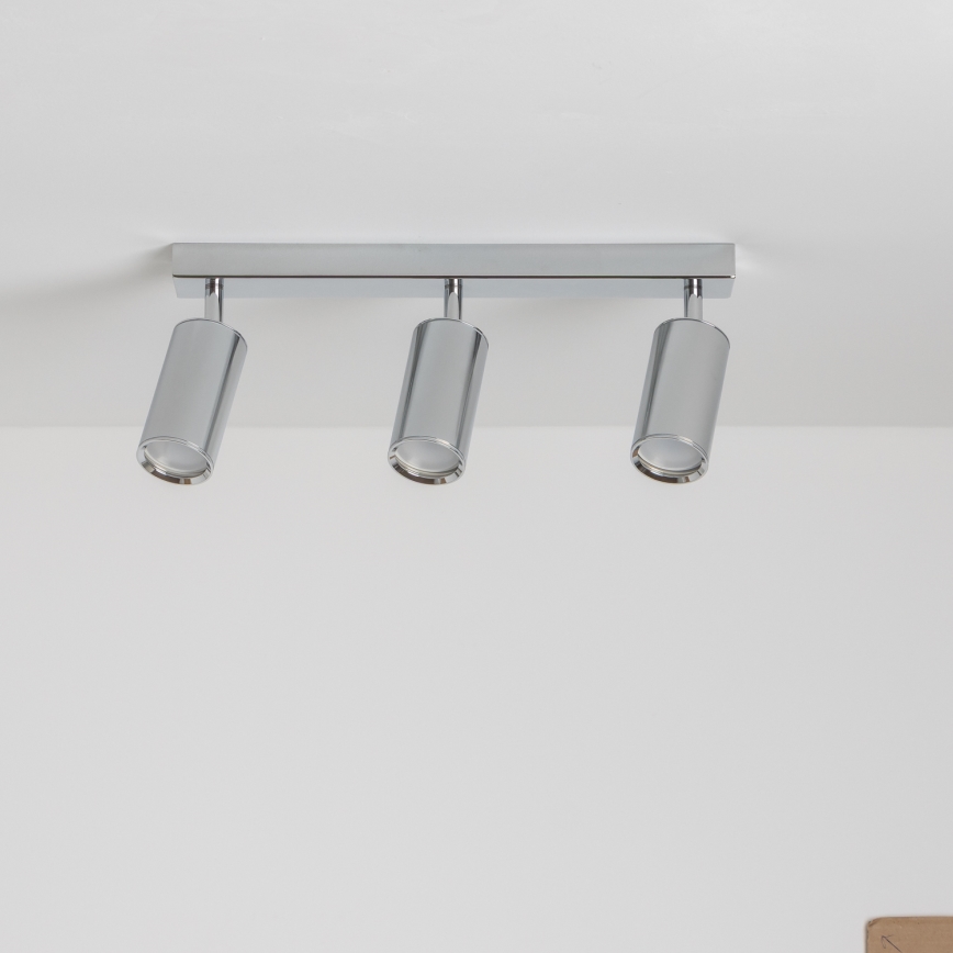 Brilagi - Reflektorska svjetiljka za kupaonicu SELE 3xGU10/30W/230V IP44 sjajni krom