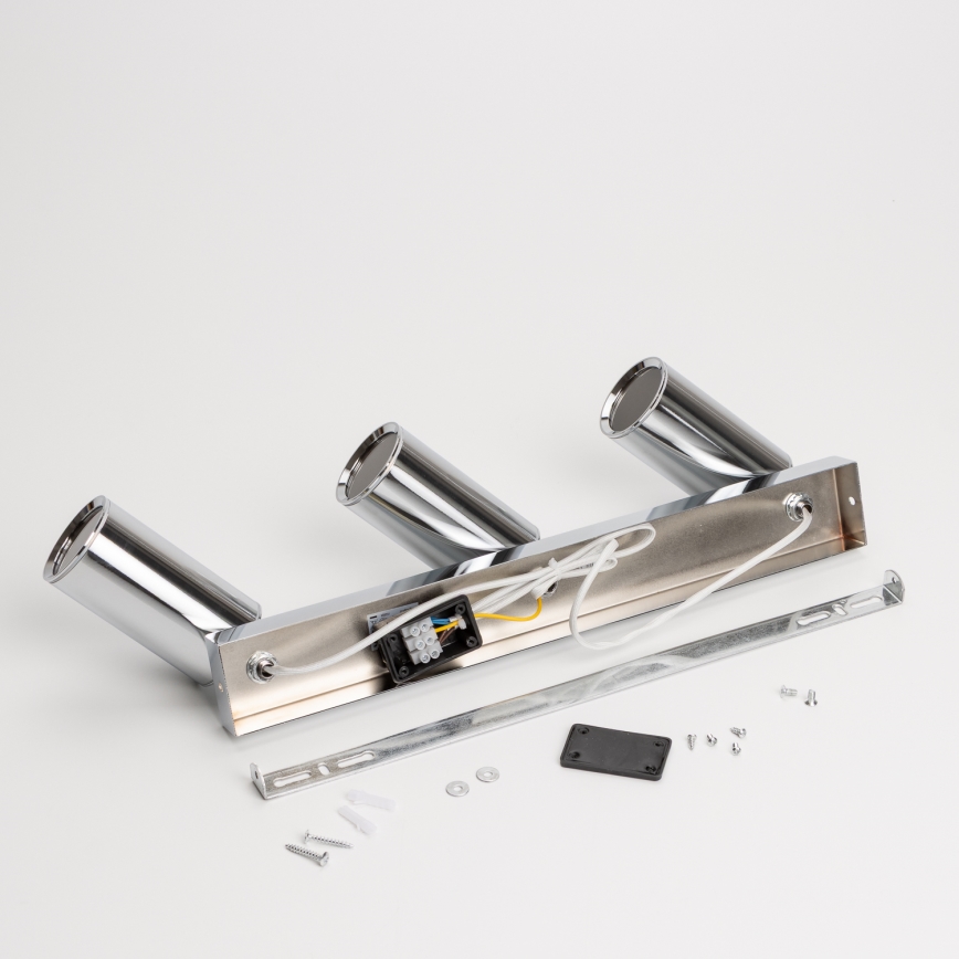 Brilagi - Reflektorska svjetiljka za kupaonicu SELE 3xGU10/30W/230V IP44 sjajni krom