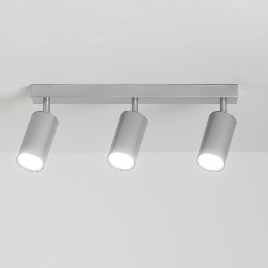 Brilagi - Reflektorska svjetiljka za kupaonicu SELE 3xGU10/30W/230V IP44 srebrna