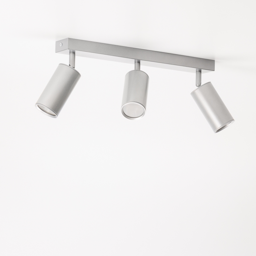 Brilagi - Reflektorska svjetiljka za kupaonicu SELE 3xGU10/30W/230V IP44 srebrna