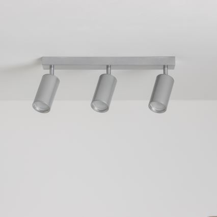Brilagi - Reflektorska svjetiljka za kupaonicu SELE 3xGU10/30W/230V IP44 srebrna