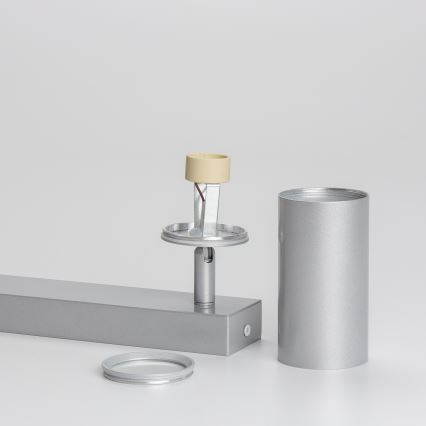 Brilagi - Reflektorska svjetiljka za kupaonicu SELE 3xGU10/30W/230V IP44 srebrna