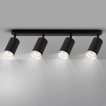 Brilagi - Reflektorska svjetiljka za kupaonicu SELE 4xGU10/30W/230V IP44 crna