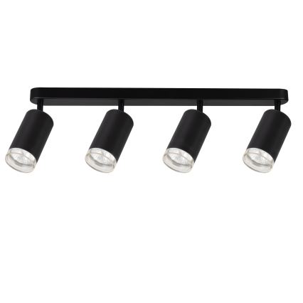 Brilagi - Reflektorska svjetiljka za kupaonicu SELE 4xGU10/30W/230V IP44 crna