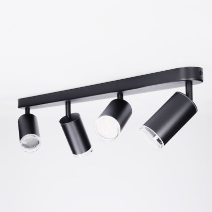 Brilagi - Reflektorska svjetiljka za kupaonicu SELE 4xGU10/30W/230V IP44 crna