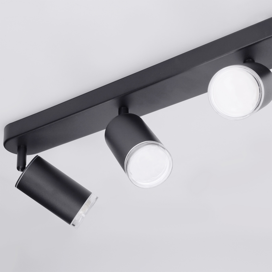 Brilagi - Reflektorska svjetiljka za kupaonicu SELE 4xGU10/30W/230V IP44 crna