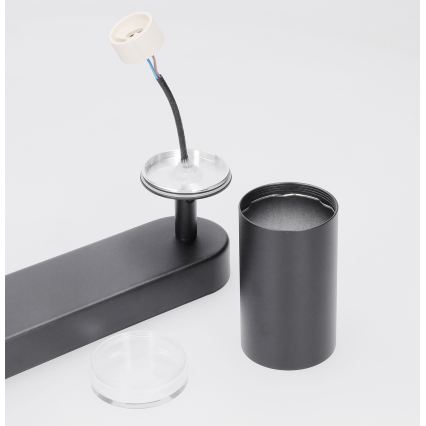 Brilagi - Reflektorska svjetiljka za kupaonicu SELE 4xGU10/30W/230V IP44 crna