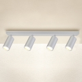 Brilagi - Reflektorska svjetiljka za kupaonicu SELE 4xGU10/30W/230V IP44 srebrna
