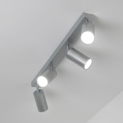 Brilagi - Reflektorska svjetiljka za kupaonicu SELE 4xGU10/30W/230V IP44 srebrna