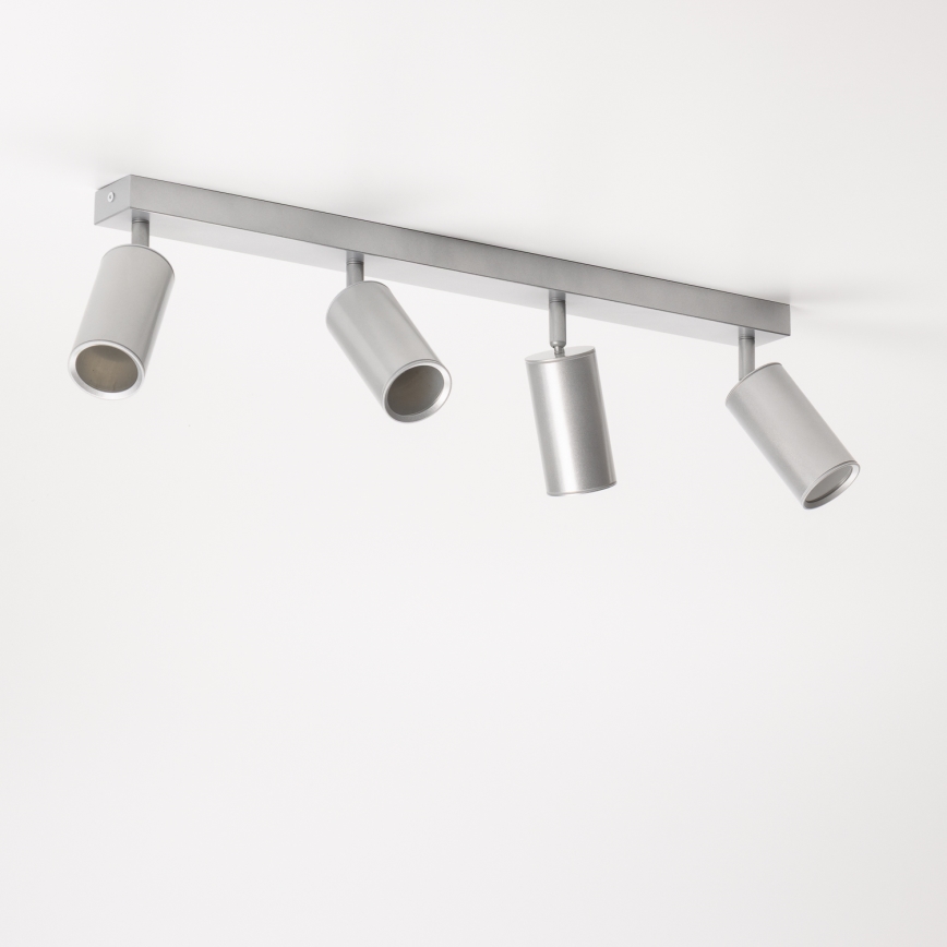 Brilagi - Reflektorska svjetiljka za kupaonicu SELE 4xGU10/30W/230V IP44 srebrna
