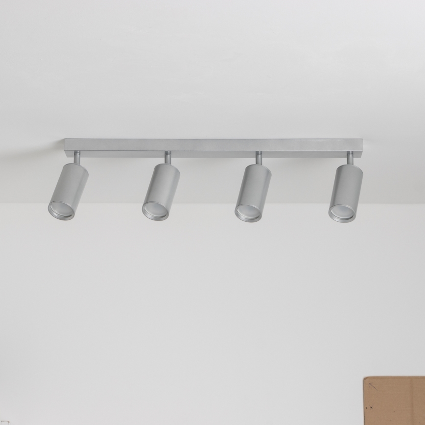 Brilagi - Reflektorska svjetiljka za kupaonicu SELE 4xGU10/30W/230V IP44 srebrna