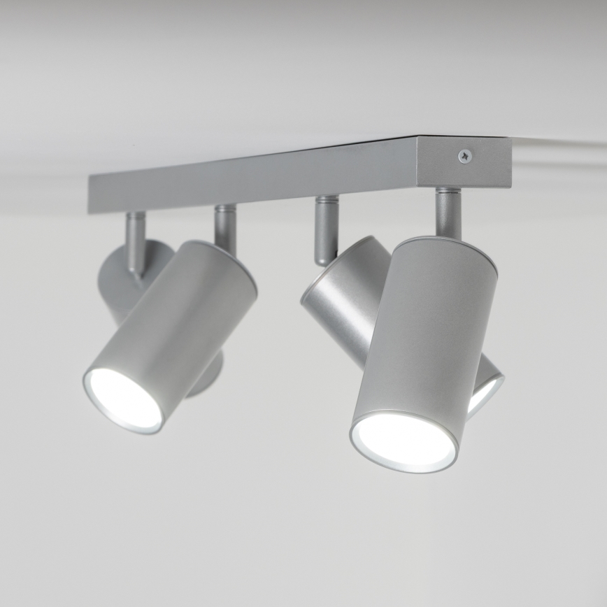 Brilagi - Reflektorska svjetiljka za kupaonicu SELE 4xGU10/30W/230V IP44 srebrna