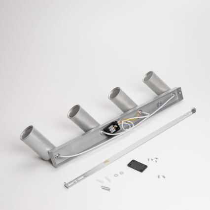 Brilagi - Reflektorska svjetiljka za kupaonicu SELE 4xGU10/30W/230V IP44 srebrna