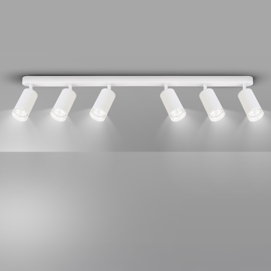 Brilagi - Reflektorska svjetiljka za kupaonicu SELE 6xGU10/30W/230V IP44 bijela