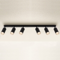 Brilagi - Reflektorska svjetiljka za kupaonicu SELE 6xGU10/30W/230V IP44 crna