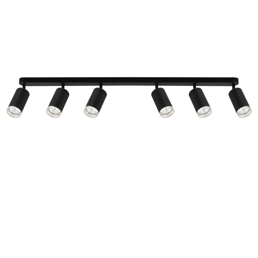 Brilagi - Reflektorska svjetiljka za kupaonicu SELE 6xGU10/30W/230V IP44 crna