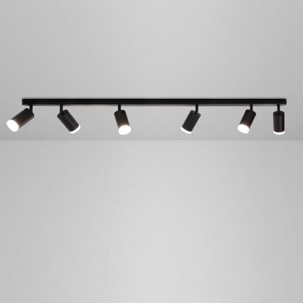 Brilagi - Reflektorska svjetiljka za kupaonicu SELE 6xGU10/30W/230V IP44 crna