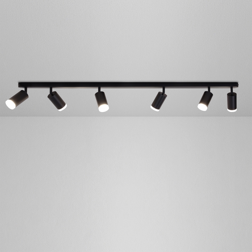 Brilagi - Reflektorska svjetiljka za kupaonicu SELE 6xGU10/30W/230V IP44 crna