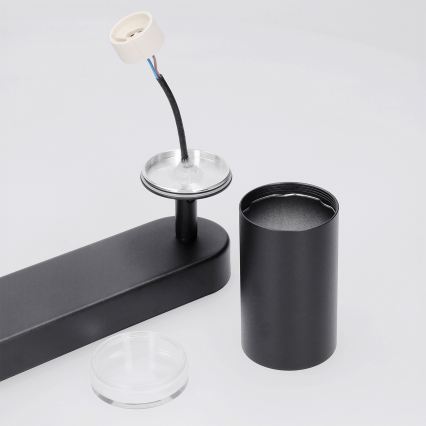 Brilagi - Reflektorska svjetiljka za kupaonicu SELE 6xGU10/30W/230V IP44 crna