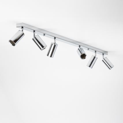 Brilagi - Reflektorska svjetiljka za kupaonicu SELE 6xGU10/30W/230V IP44 sjajni krom