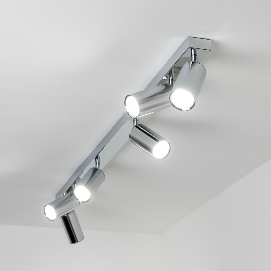 Brilagi - Reflektorska svjetiljka za kupaonicu SELE 6xGU10/30W/230V IP44 sjajni krom