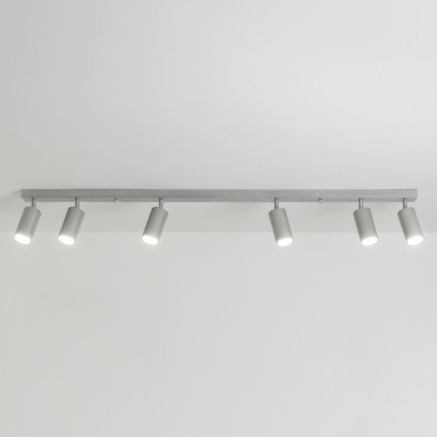 Brilagi - Reflektorska svjetiljka za kupaonicu SELE 6xGU10/30W/230V IP44 srebrna
