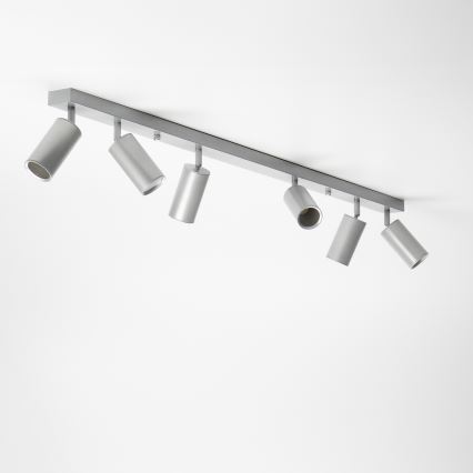 Brilagi - Reflektorska svjetiljka za kupaonicu SELE 6xGU10/30W/230V IP44 srebrna