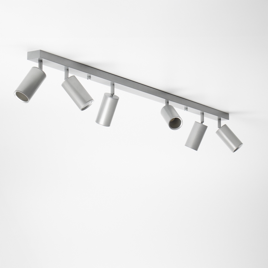 Brilagi - Reflektorska svjetiljka za kupaonicu SELE 6xGU10/30W/230V IP44 srebrna