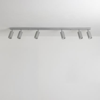 Brilagi - Reflektorska svjetiljka za kupaonicu SELE 6xGU10/30W/230V IP44 srebrna