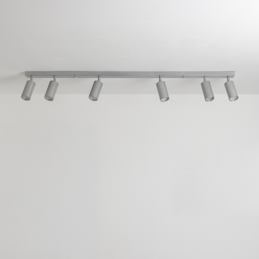 Brilagi - Reflektorska svjetiljka za kupaonicu SELE 6xGU10/30W/230V IP44 srebrna
