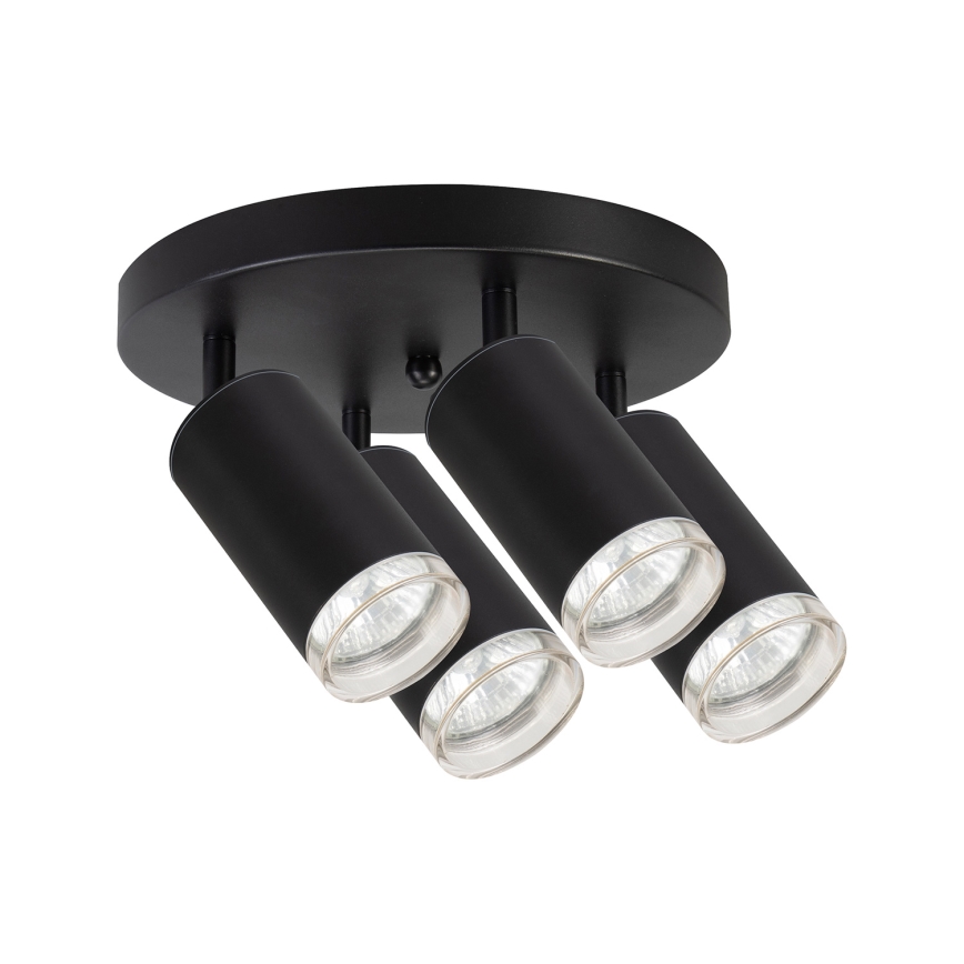 Brilagi - Reflektorska svjetiljka za kupaonicu SELE AQUA 4xGU10/30W/230V IP44 crna