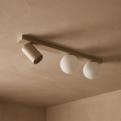 Brilagi - Reflektorsko svjetlo SELE BALL 1xGU10/30W/230V + 2xG9/10W bež
