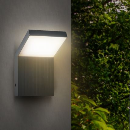 Brilagi - RIANO vanjska zidna LED svjetiljka 8W/230V, antracitna, IP65