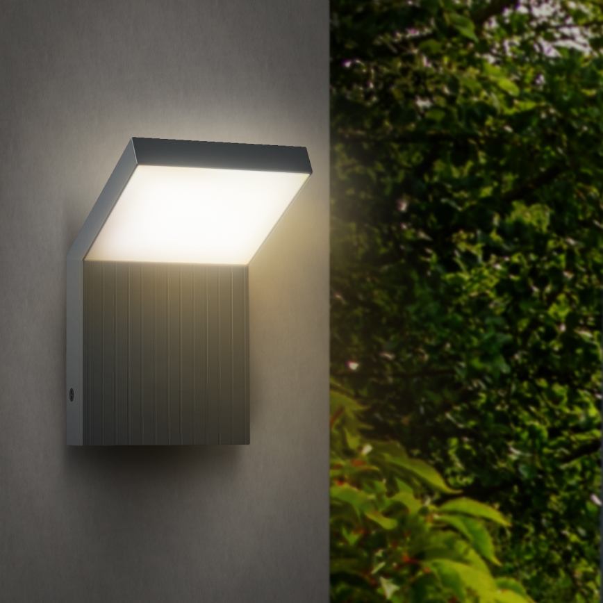 Brilagi - RIANO vanjska zidna LED svjetiljka 8W/230V, antracitna, IP65